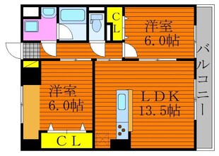 グランスクエア岡山駅西の物件間取画像